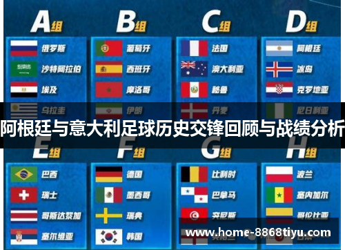 阿根廷与意大利足球历史交锋回顾与战绩分析